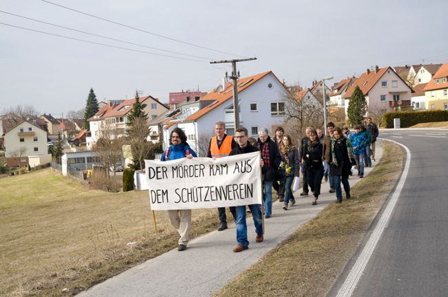 Demonstration in Winnenden