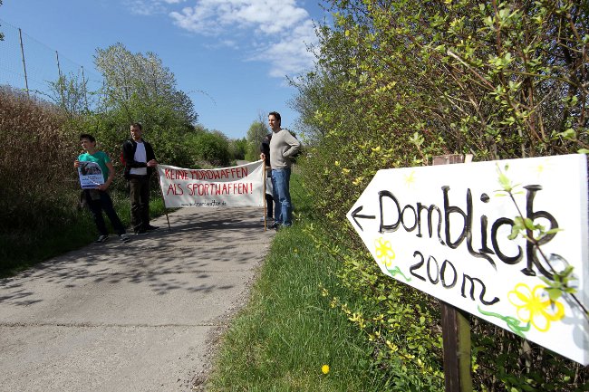 Demonstration in Erfurt