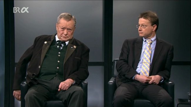 Diskussion im Bayerischen Fernsehen